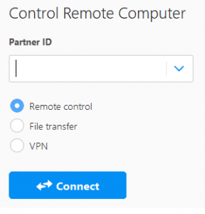 TeamViewer Controle over een andere pc