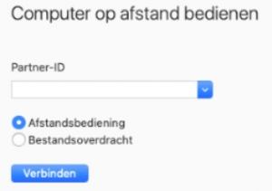 TeamViewer Controle over een andere pc Apple / macOS