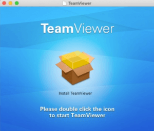 TeamViewer Setup Menu Apple